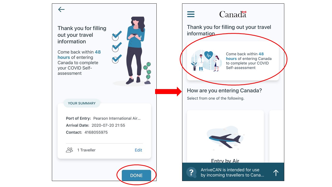 カナダ トロント留学 渡航前に登録必須 Arrivecanアプリについて徹底解説 カナダ トロント留学の無料相談は現地のactiv8 アクティベイト へ