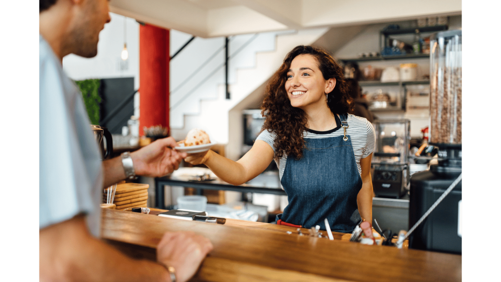 アルバイト風景